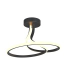 Lampy sufitowe LED - Zuma Line Clint Lampa Sufitowa Czarny Mx6349-1-3Bt - product 1