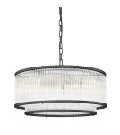 Lampy wiszące - Zuma Line Sergio Lampa Wisząca Czarny Mat P0528-06H-P7Ac - product 1
