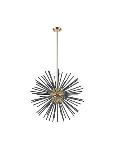 Zuma Line Urchin Lampa Wisząca Francuski Złoto / Czarny P0491-09C-F7BC