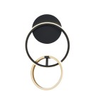 Kinkiety - Zuma Line Rando Kinkiet z Przełącznikiem Barwy Światła 3000K/4000K/6000K Złoty/Czarny 20002W-Gd - product 1