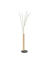 Zuma Line Velden Lampa Podłogowa Jasne Drewno/Czarny Mat Ml4767-3Bmd