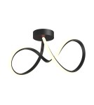 Lampy sufitowe LED - Zuma Line Clint Lampa Sufitowa Czarny Mx6347-1-3Bt - product 1