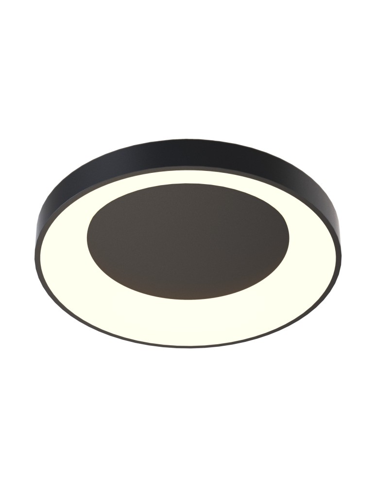 Lampy sufitowe LED - Zuma Line Cameron Lampa Sufitowa Czarna Mx4019-1M-3Bt - produkt kolory-swiatla.pl 1