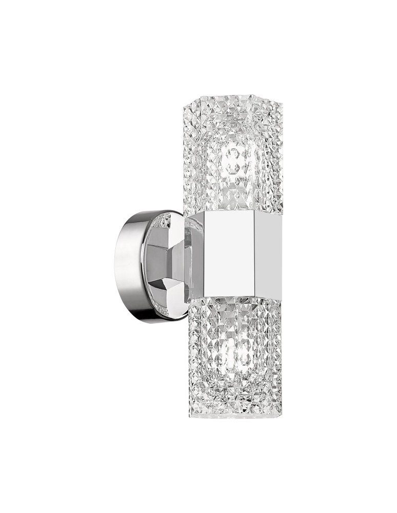 Kinkiety - Zuma Line Icicle Kinkiet Chrom W0542-02A-F4B1 - produkt kolory-swiatla.pl 1