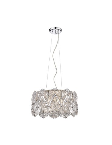 Zuma Line Davi Lampa Wisząca Chrom P0534-05C-F4Ac