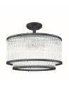 Zuma Line Sergio Lampa Sufitowa Czarny Mat C0528-05H-P7Ac