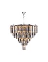 Zuma Line Versailles Lampa Wisząca Chrom/Przezroczysty Dymiony 17701/20
