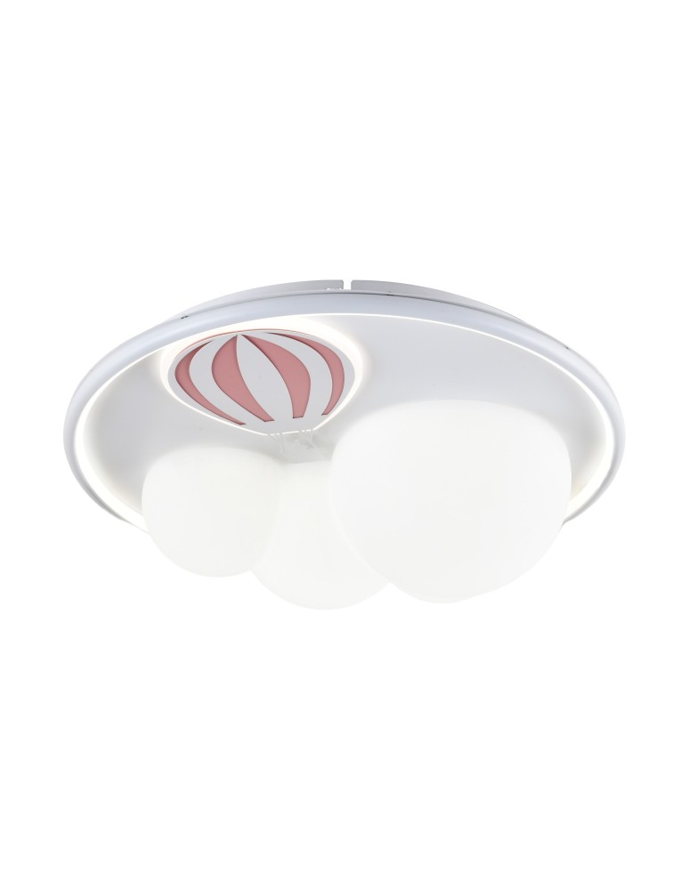 Zuma Line Focus Lampa Sufitowa Dziecięca 3-stopniowe ściemnianie Kolorowa MX4148-1-DWFD