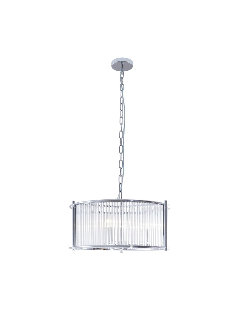 Lampy wiszące - Zuma Line Marmo Lampa Wisząca Chrom 2200131P-L - produkt kolory-swiatla.pl 1