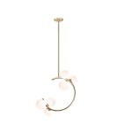 Lampy wiszące nowoczesne - Zuma Line Molecule Lampa Wisząca Złoto Francuskie P0454-06Q-F7Aa - product 2