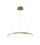 Lampy wiszące okręgi - Zuma Line Breno Wisząca z Przełącznikiem Barwy Światła 3000K/4000K/6000K Złoty 2023201-GD60 - product 1