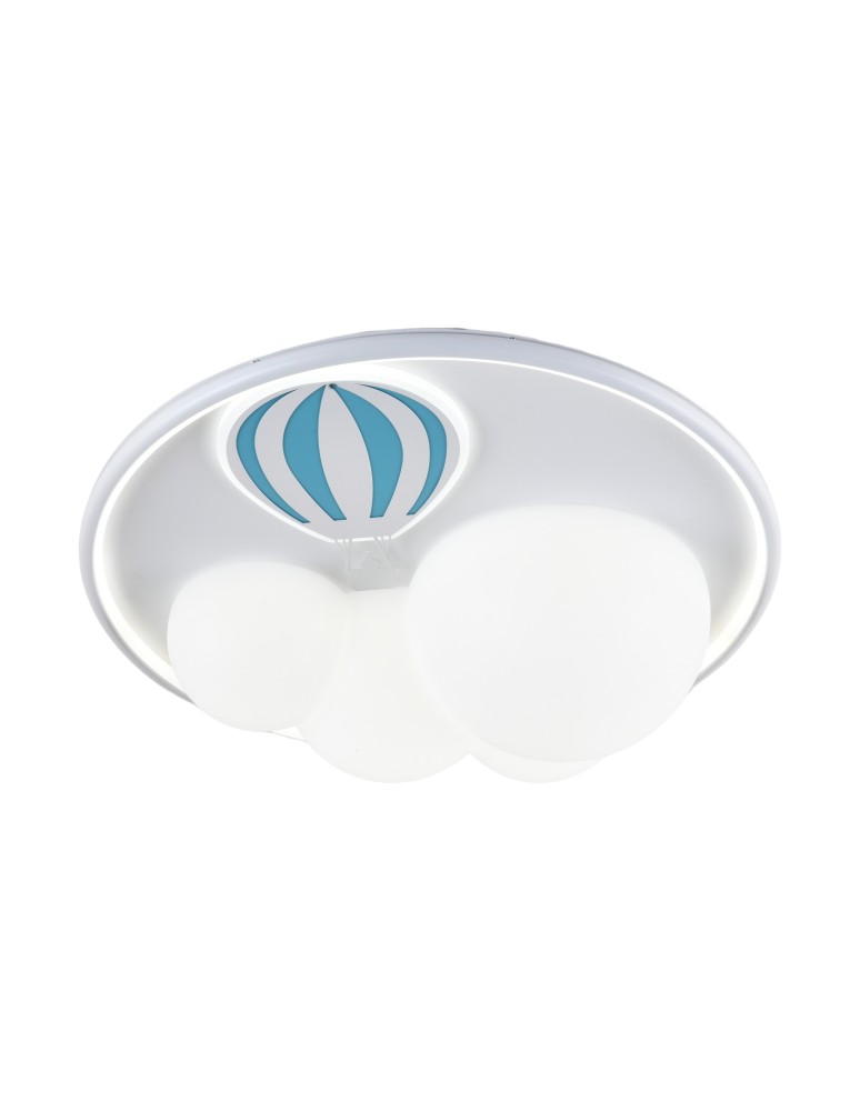 Zuma Line Focus Lampa Sufitowa Dziecięca 3-stopniowe ściemnianie Kolorowa MX4148-1-DWLD