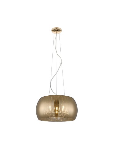 Zuma Line Crystal Lampa Wisząca Złoto Francuskie P0076-05L-F7Hf - produkt 2