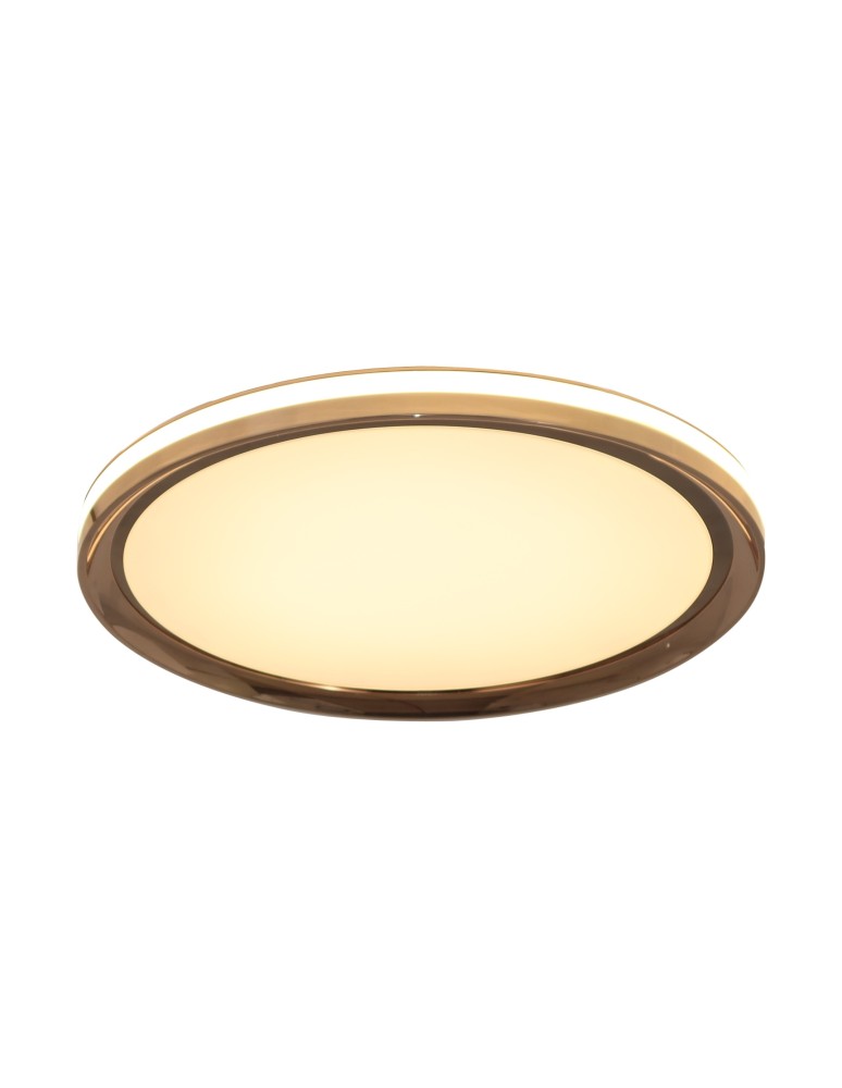 Lampy sufitowe LED - Zuma Line Apart Lampa Sufitowa Biały/Złoty Mx4168-1-3Wgt - produkt kolory-swiatla.pl 1