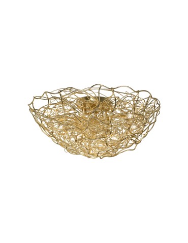 Paul Neuhaus Sarea 80cm Lampa Sufitowa 10Xg9 Złoty 6190-12