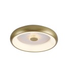 Lampy sufitowe - Leuchten Direkt Vertigo 45cm Sufitowa Z Pilotem Z Regulacją Barwy Światła I Ściemnianiem Mosiądz Mat 14384-60 - produkt 1