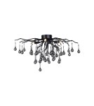 Lampy sufitowe - Paul Neuhaus Icicle 30cm Lampa Sufitowa 4Xg9 Czarny 8090-18 - product 1
