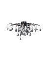 Paul Neuhaus Icicle 30cm Lampa Sufitowa 4Xg9 Czarny 8090-18
