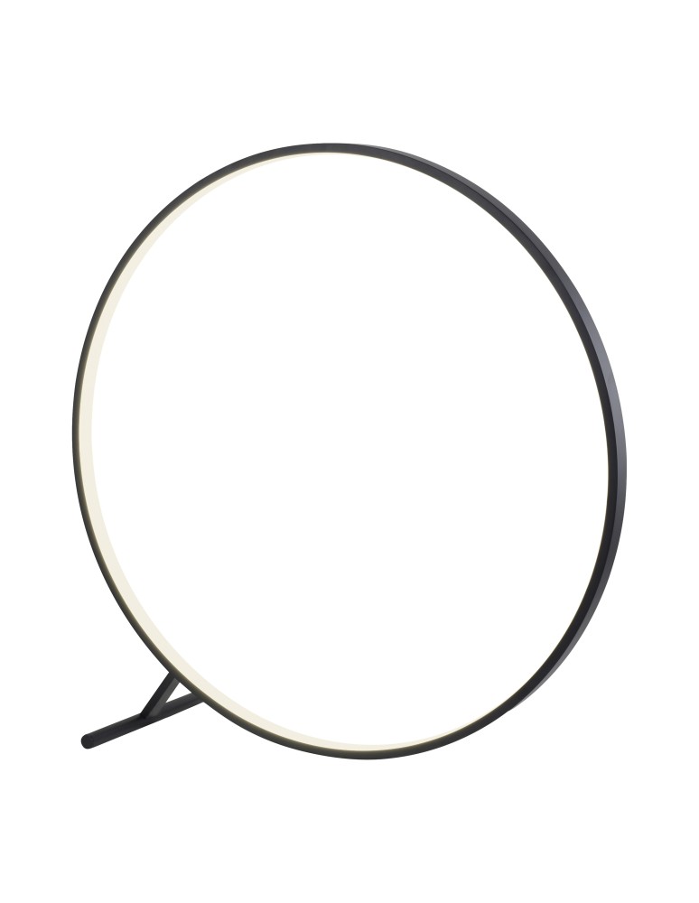 Lampy podłogowe LED - Paul Neuhaus Hula 100cm Podłogowa Okrąg Z Pilotem Ze Zmianą Barwy Światła I Ściemnianiem Czarny 320-18 - produkt kolory-swiatla.pl 1