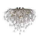 Lampy sufitowe - Paul Neuhaus Icicle 50cm Lampa Sufitowa 9Xg9 Stalowy 8091-55 - product 1