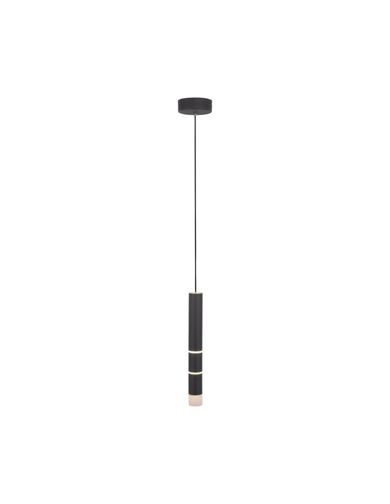 Lampy wiszące - Paul Neuhaus Pure-Vega Wisząca Sterowanie Ręczne W Kloszu 7 Wariantów Świecenia Czarny 2211-18 - produkt kolory-swiatla.pl 1