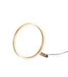Lampy stołowe LED - Leuchten Direkt Ritus Lampa Stołowa 30cm Ściemniacz Dotykowy Mosiądz Mat 15390-60 - product 1