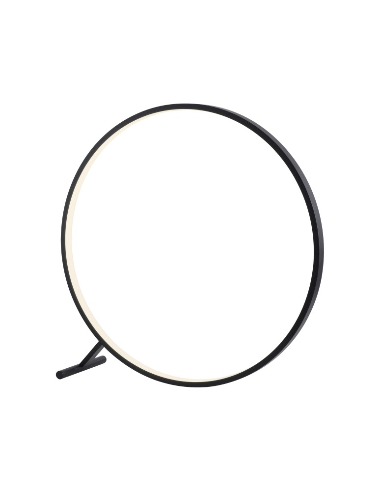 Lampy podłogowe LED - Paul Neuhaus Hula 80cm Podłogowa Okrąg Z Pilotem Ze Zmianą Barwy Światła I Ściemnianiem Czarny 319-18 - produkt kolory-swiatla.pl 1