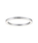 Lampy sufitowe - Paul Neuhaus Pure-Lines 50cm Sufitowa Z Pilotem Z Regulacją Barwy Światła I Ściemnianiem Aluminium 6309-95 - produkt 1