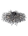 Paul Neuhaus Icicle 100cm Lampa Sufitowa 14Xg9 Czarny 8092-18