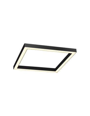 Paul Neuhaus Pure-Lines 55cm Sufitowa Z Pilotem Z Regulacją Barwy Światła I Ściemnianiem Antracyt 6022-13