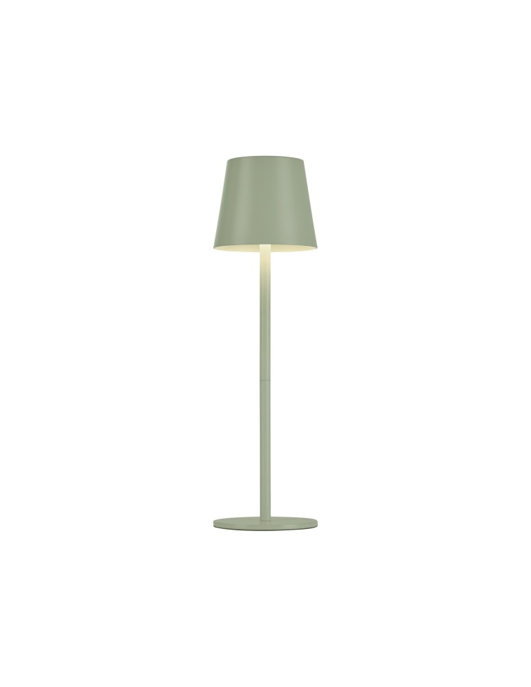 Lampy ogrodowe przenośne - Leuchten Direkt Euria Lampa Przenośna Ip54 Ładowana Usb Ściemnialna Dotykowo Zielony 19250-43 - produkt kolory-swiatla.pl 1