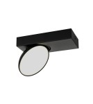 Lampy sufitowe reflektory - Italux Castelio Reflektor/Spot czarny 1xLED 5W 4000K SPL-31976-1B-BK - product 2