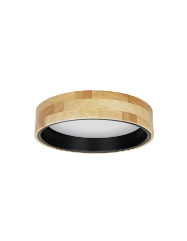 Italux Campelo Plafon Drewniany, czarny 1xLED 20W 4000K PLF-4350-20W-WD-BK-4K - produkt 2