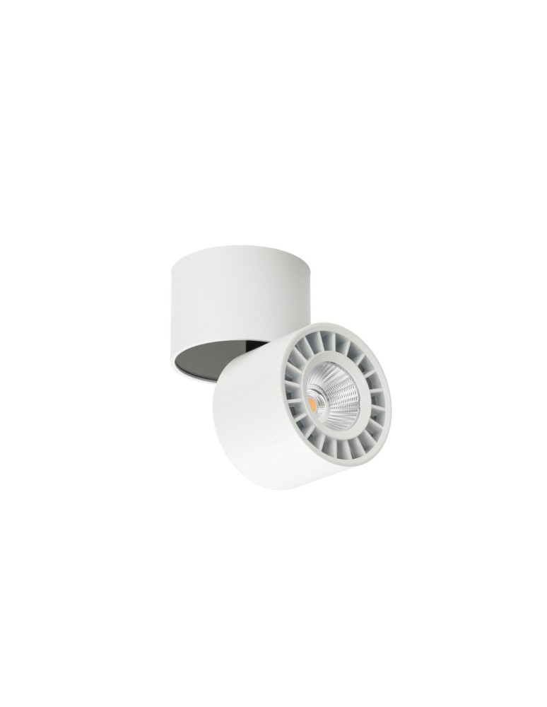 Italux Herios Natynkowa Biały, czarny 1xLED 12W 3000K CLN-97018-12W-L-3K