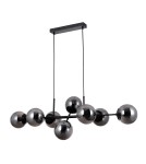 Lampy wiszące kule - Italux Molite Wisząca Czarny 8xE14 5W PND-1098-8-BL - product 1