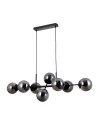 Italux Molite Wisząca Czarny 8xE14 5W PND-1098-8-BL