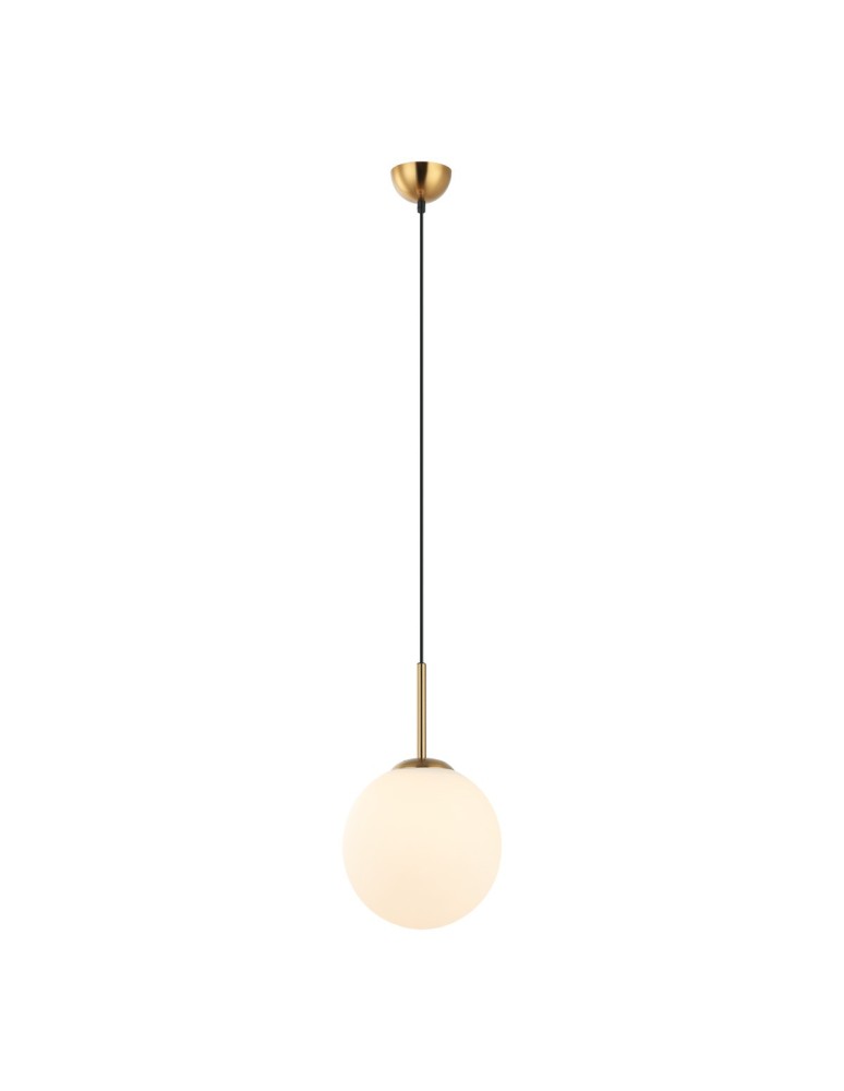Italux Deore Wisząca Brąz antyczny, biały 1xE27 40W PND-5578-1M-BRO