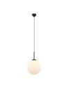 Italux Deore Wisząca Czarny, biały 1xE27 40W PND-5578-1L-BK