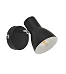 Italux Riado Reflektor/Spot Czarny 1xE14 40W SPL-3422-1-BL Italux Riado Reflektor/Spot Czarny 1xE14 40W SPL-3422-1-BL