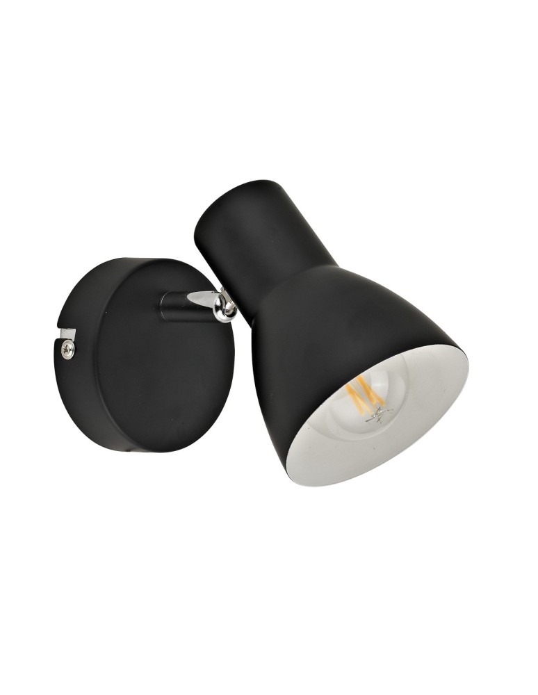 Italux Riado Reflektor/Spot Czarny 1xE14 40W SPL-3422-1-BL Italux Riado Reflektor/Spot Czarny 1xE14 40W SPL-3422-1-BL