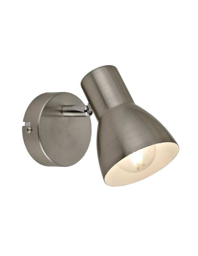 Italux Riado Reflektor/Spot Nikiel satynowany 1xE14 40W SPL-3422-1-SN Italux Riado Reflektor/Spot Nikiel satynowany 1xE14 40W SPL-3422-1-SN