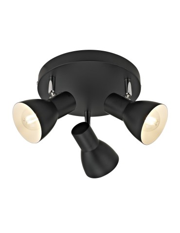 Italux Riado Reflektor/Spot Czarny 3xE14 40W SPL-3422-3-BL