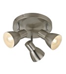 Italux Riado Reflektor/Spot Nikiel satynowany 3xE14 40W SPL-3422-3-SN Italux Riado Reflektor/Spot Nikiel satynowany 3xE14 40W SPL-3422-3-SN