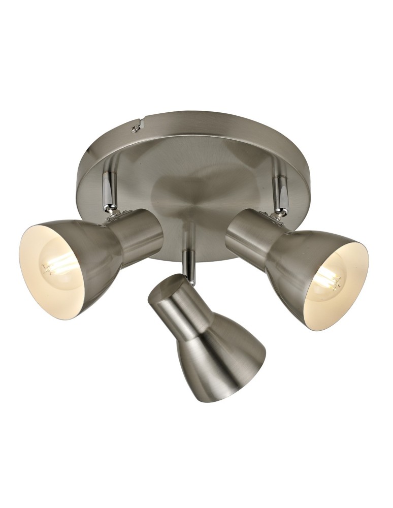 Italux Riado Reflektor/Spot Nikiel satynowany 3xE14 40W SPL-3422-3-SN Italux Riado Reflektor/Spot Nikiel satynowany 3xE14 40W SPL-3422-3-SN