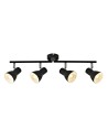 Italux Riado Reflektor/Spot Czarny 4xE14 40W SPL-3422-4-BL