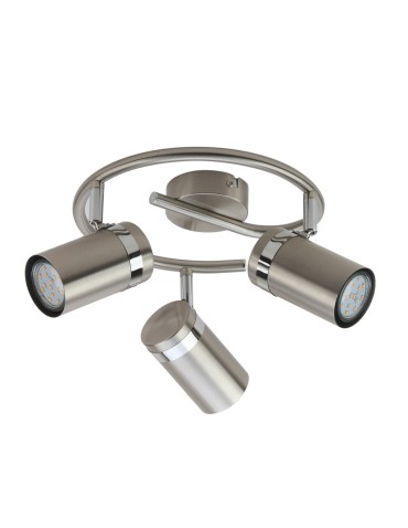 Italux Palmoni Reflektor/Spot Nikiel satynowany, chrom 3xGU10 35W SPL-2024-3A - produkt 2