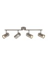 Italux Palmoni Reflektor/Spot Nikiel satynowany, chrom 4xGU10 35W SPL-2024-4