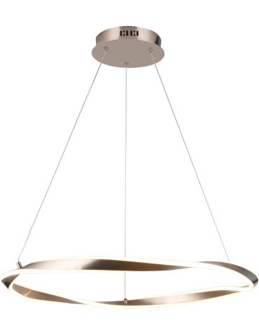 Zuma Line Girona Lampa Wisząca Piaskowy/Niklowy Md9190-1M-3Nt