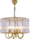 Zuma Line Paris Lampa Wisząca Złoty/Przezroczysty 1906/6