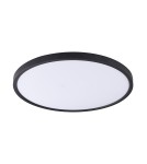 Plafony LED - Zuma Line Cami Sufitowa z Przełącznikiem Barwy Światła 3000K/4000K/6000K Czarny/Biały WM-BP1108-L-BL - product 1